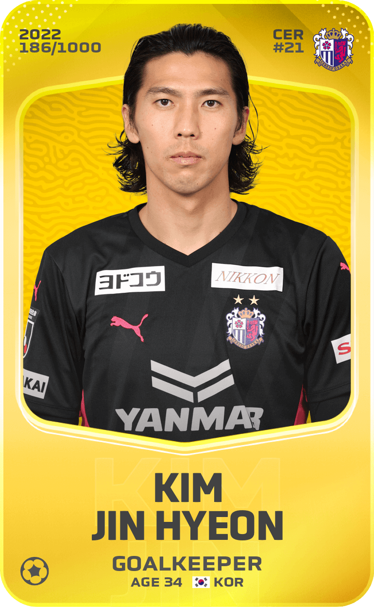 Kim Jin Hyeon 2022-23 • Limited 186/1000