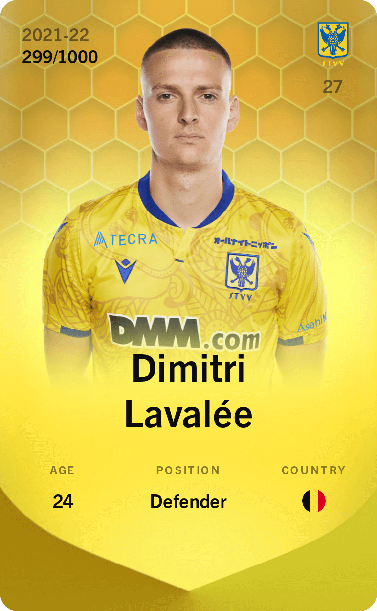 Dimitri Lavalée 2021-22 • Limited 299/1000