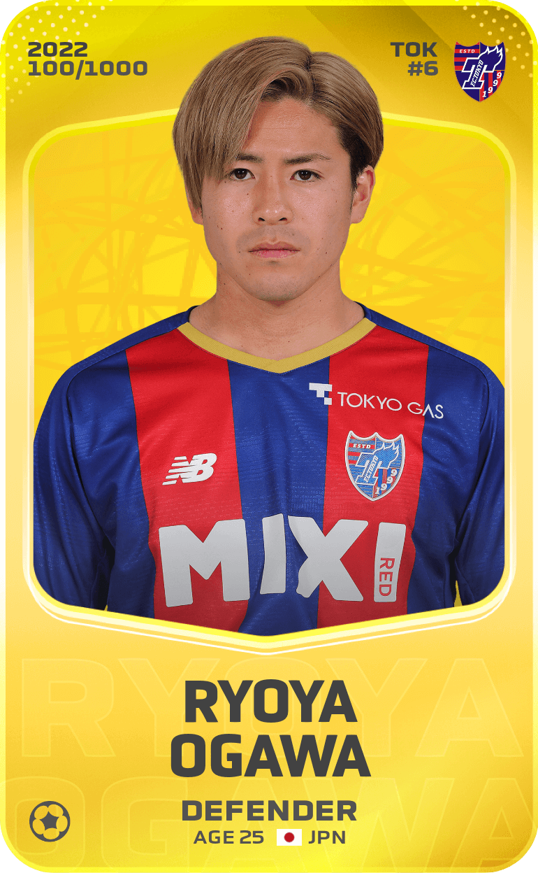 Ryoya Ogawa 2022-23 • Limited 100/1000