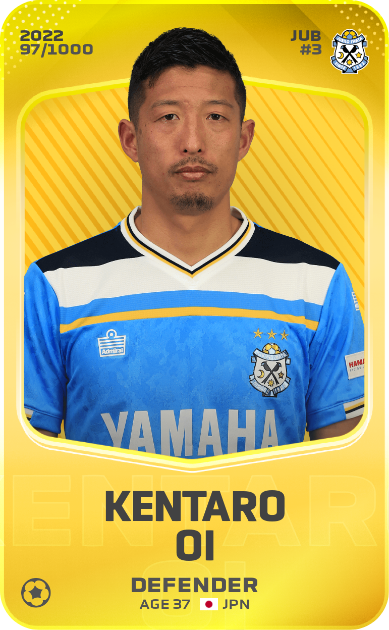 Sorare - Sorare Official - Kentaro Oi 2022-23 • Limited 97/1000 - NFT # 72626576950952044522597346134930120933677005212470599603368070529217714197485