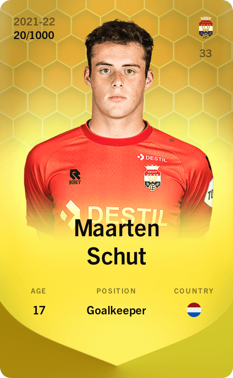 Maarten Schut 2021-22 • Limited 20/1000