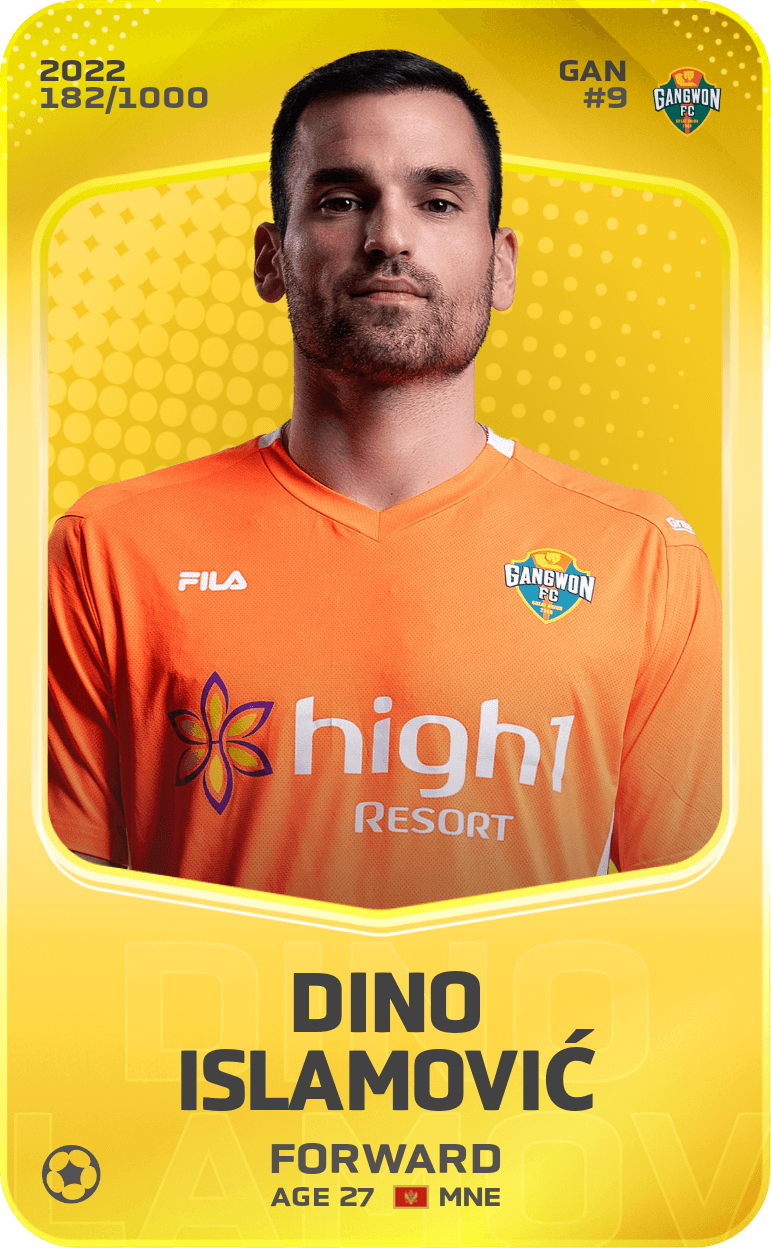 Dino Islamović 2022-23 • Limited 182/1000