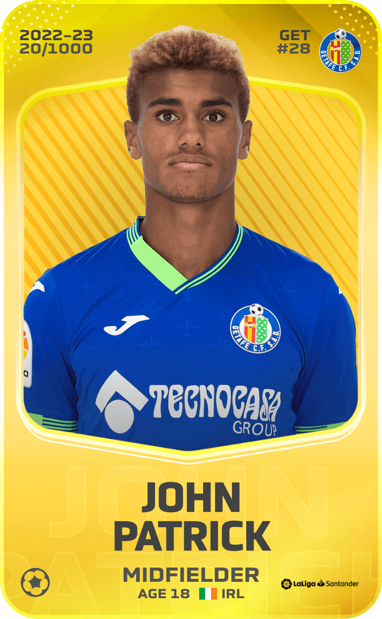 John Patrick 2022-23 • Limited 20/1000