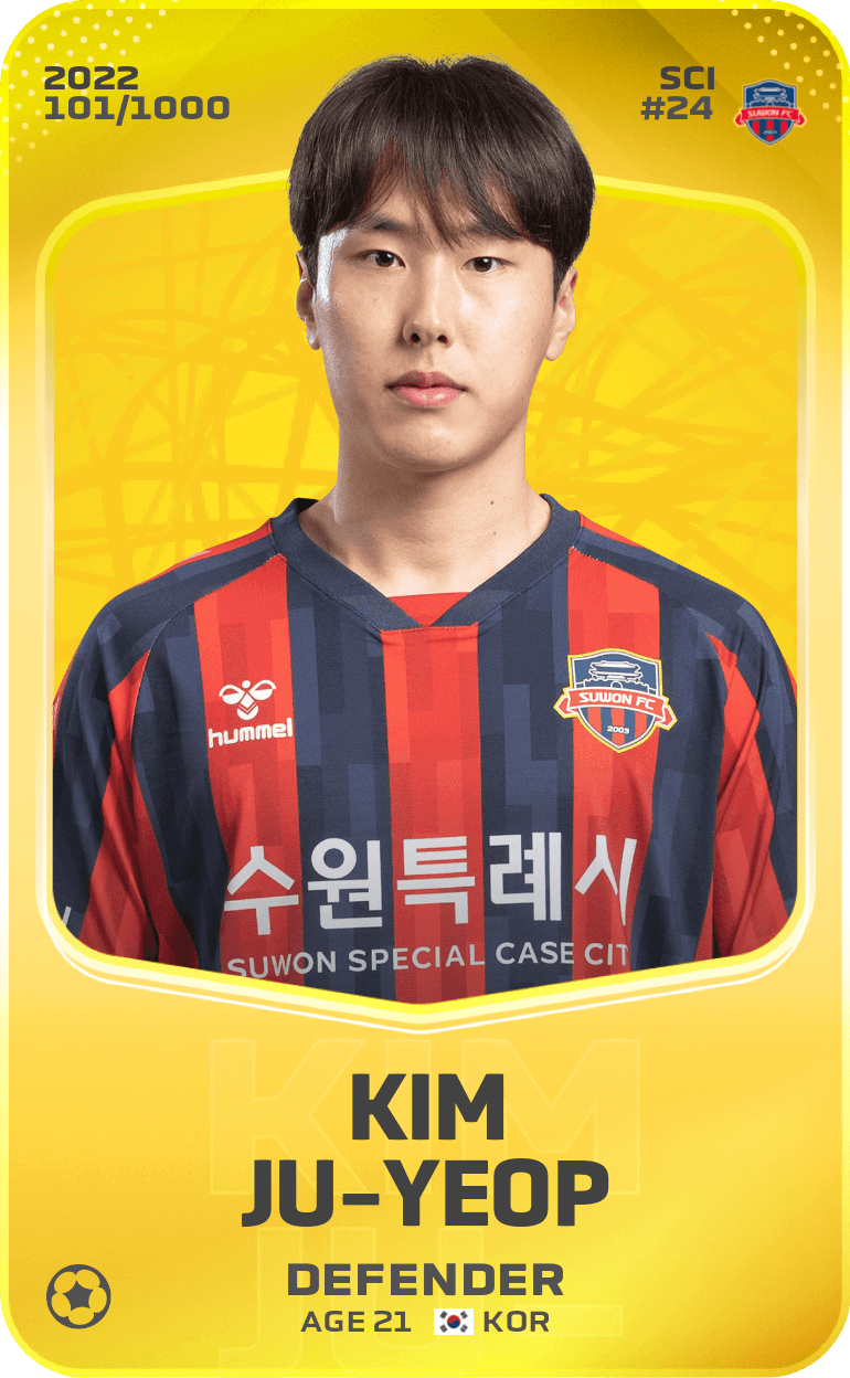 Kim Ju-Yeop  2022-23 • Limited 101/1000