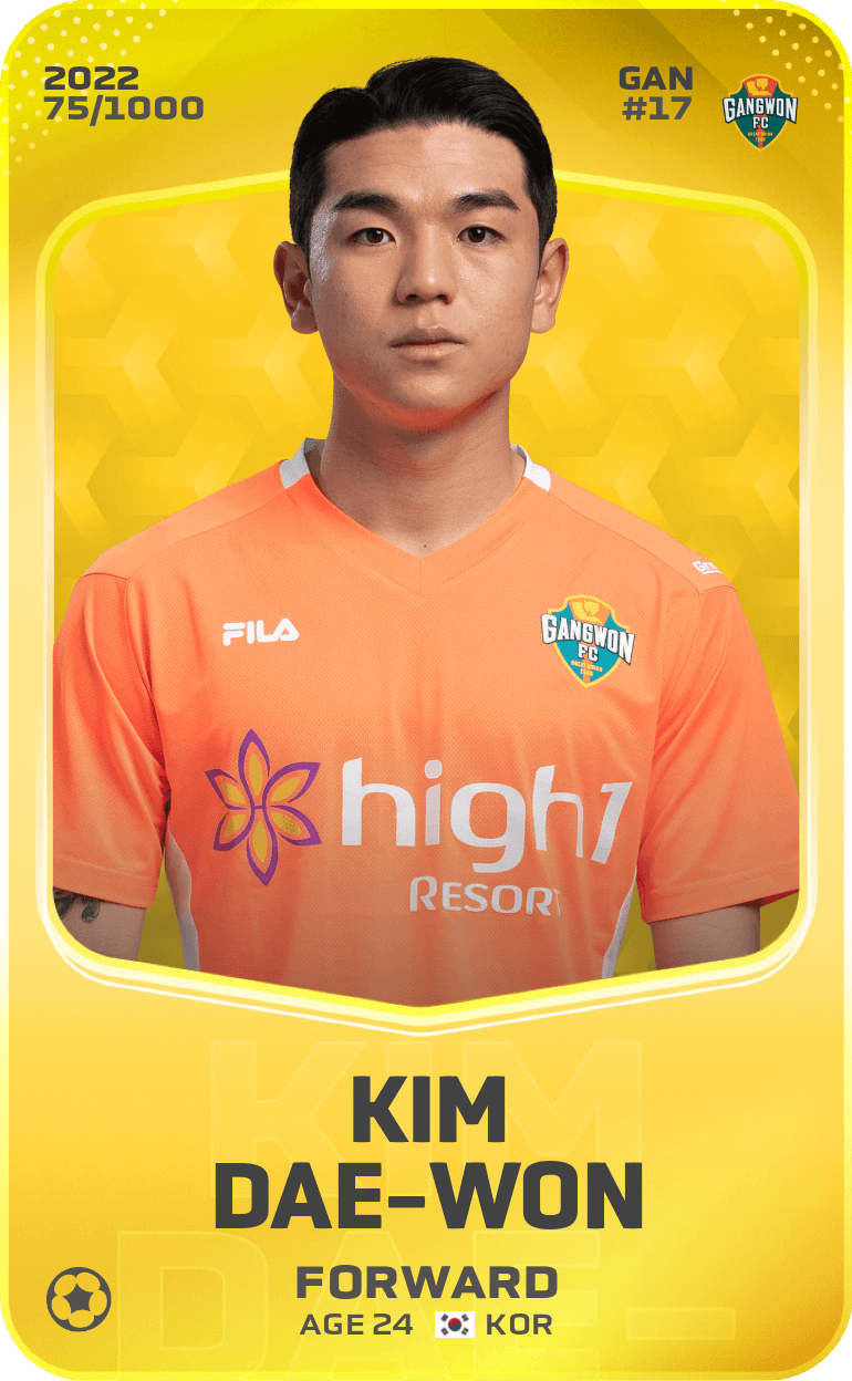 Kim Dae-Won 2022-23 • Limited 75/1000