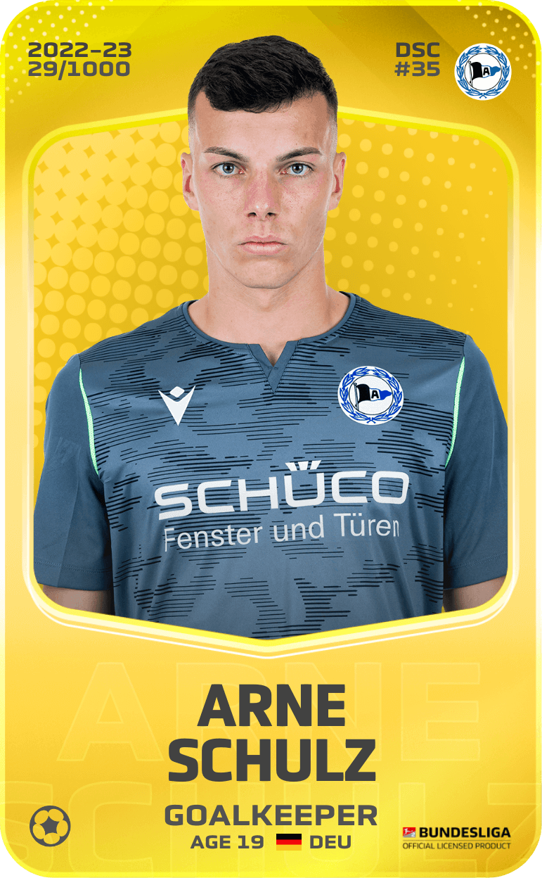 Arne Schulz 2022-23 • Limited 29/1000
