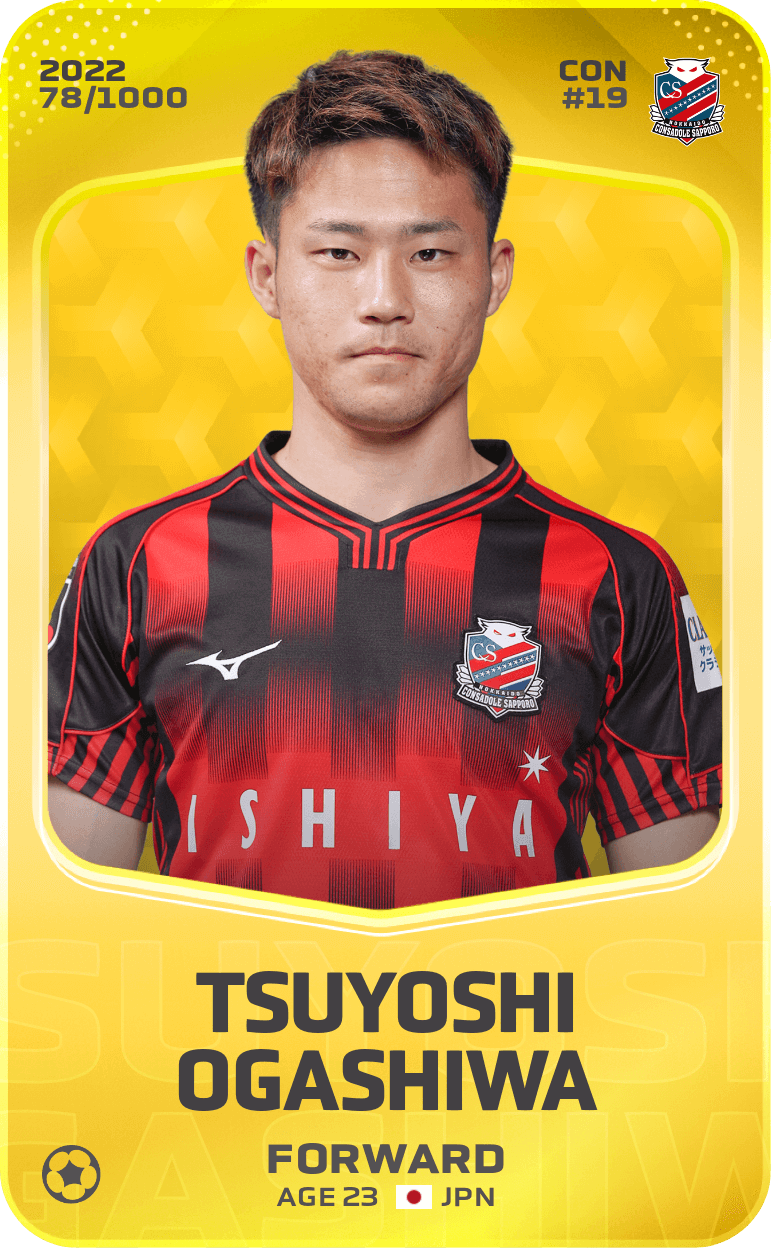 Tsuyoshi Ogashiwa 2022-23 • Limited 78/1000