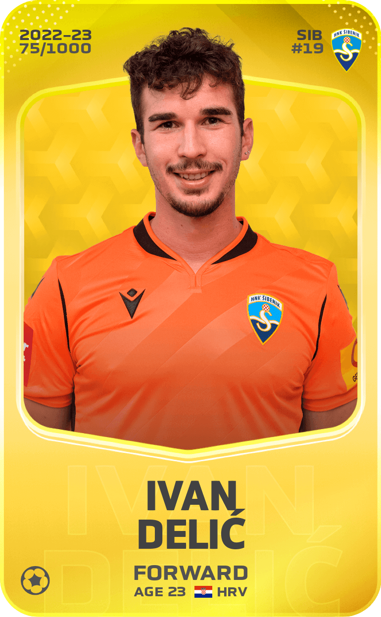 Ivan Delić 2022-23 • Limited 75/1000