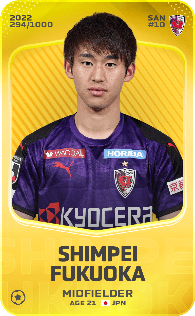 Shimpei Fukuoka 2022-23 • Limited 294/1000