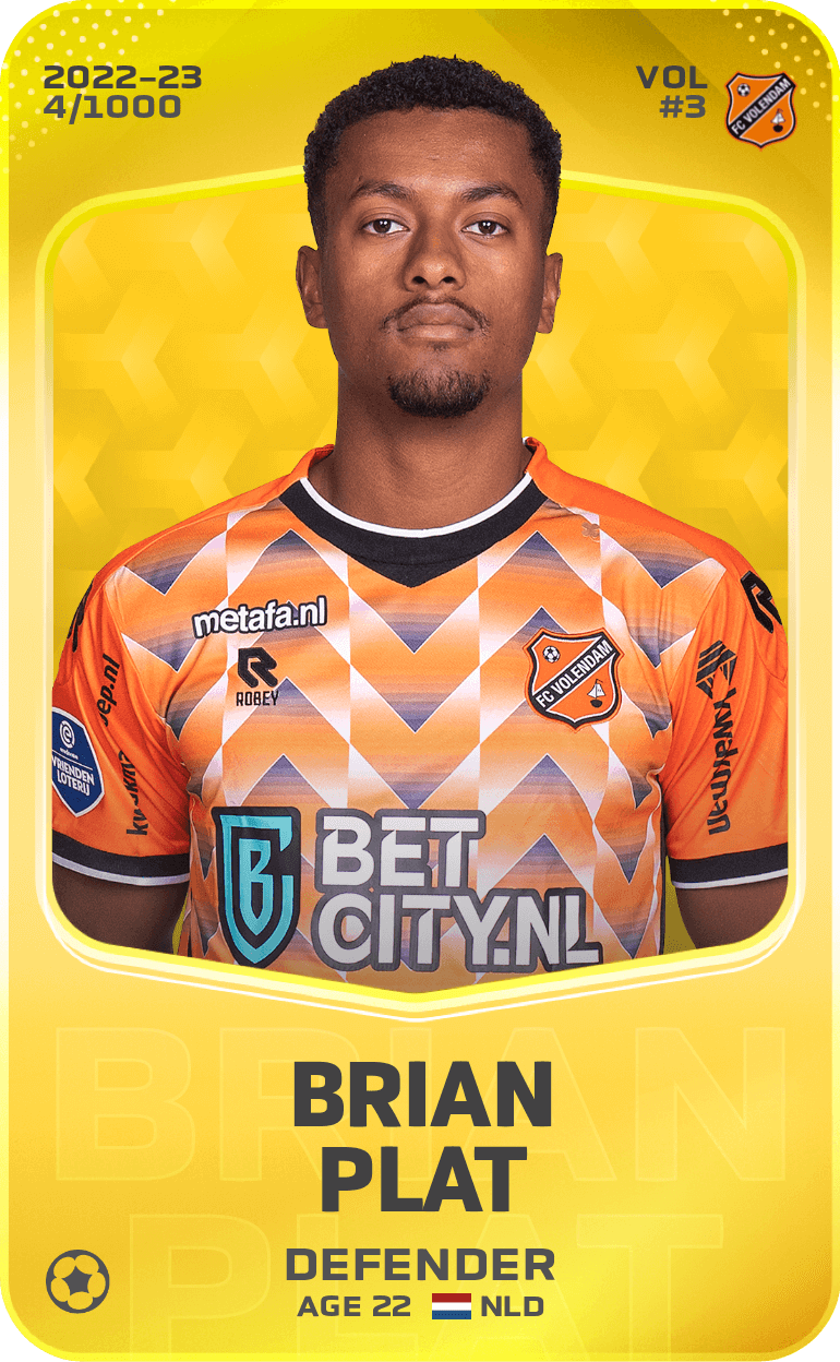 Brian Plat 2022-23 • Limited 4/1000