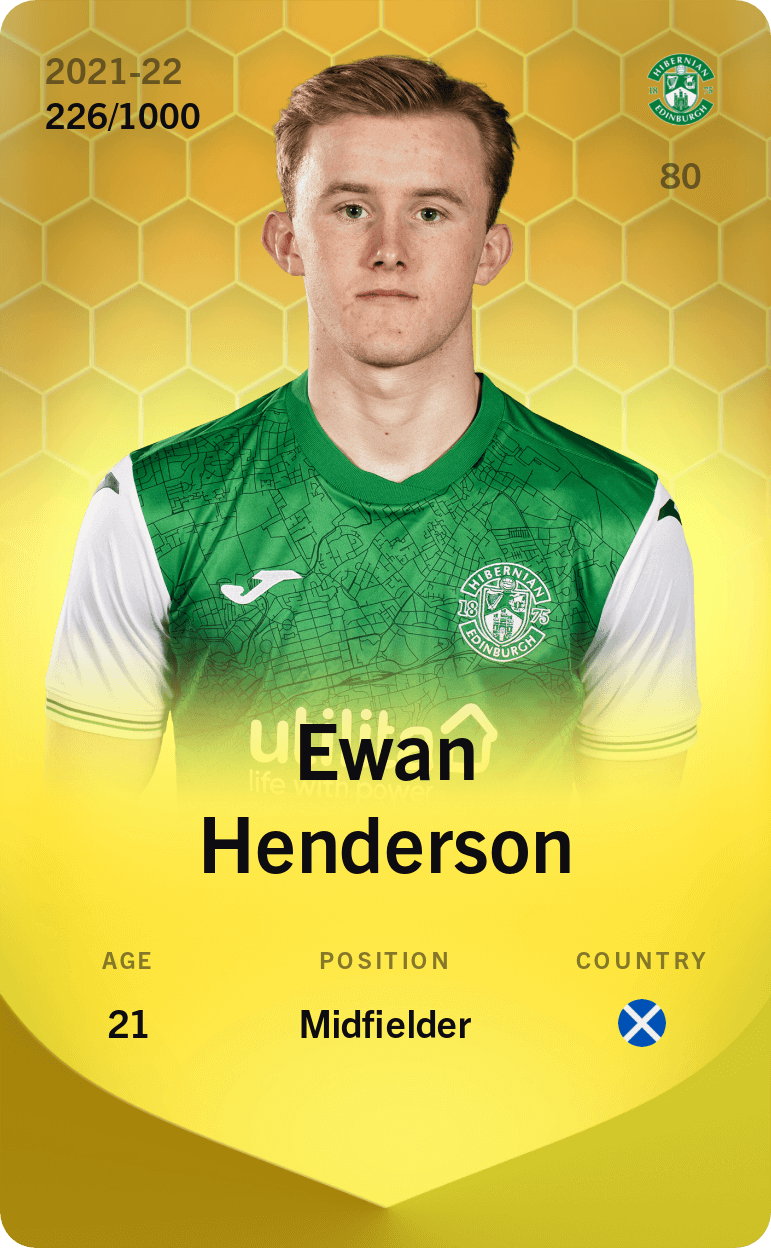 Ewan Henderson 2021-22 • Limited 226/1000