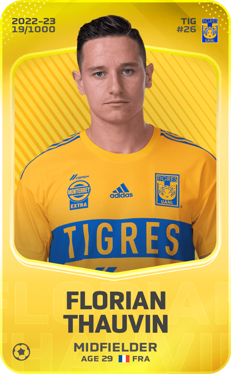 Florian Thauvin 2022-23 • Limited 19/1000