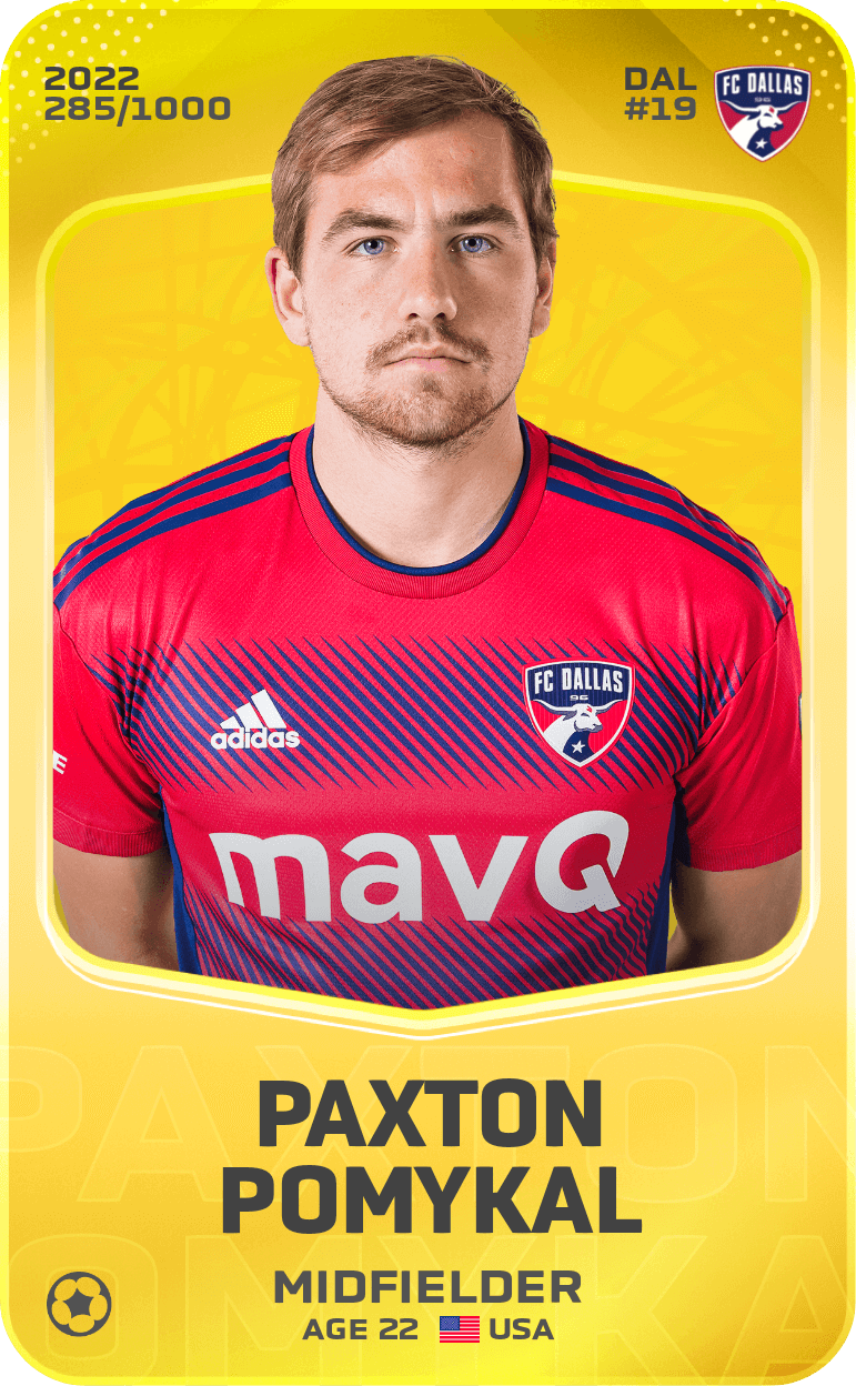 Paxton Pomykal 2022-23 • Limited 285/1000