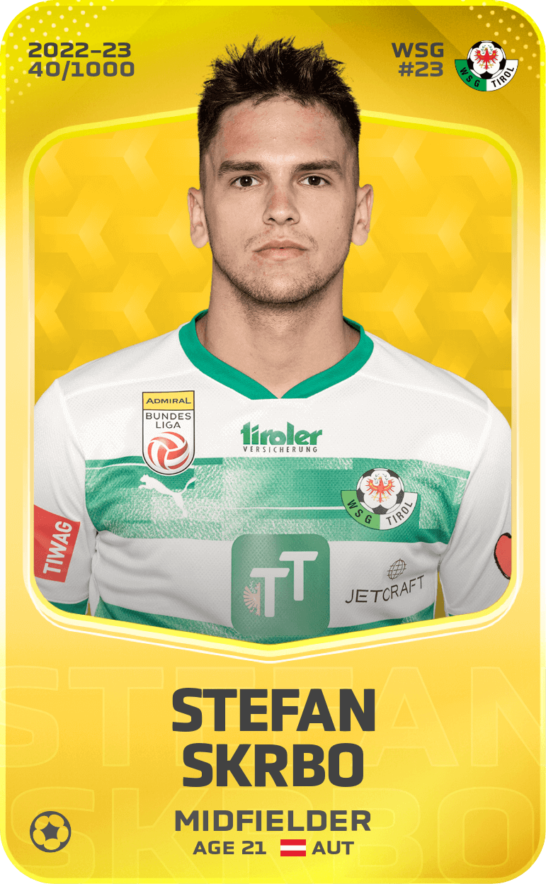 Stefan Skrbo 2022-23 • Limited 40/1000