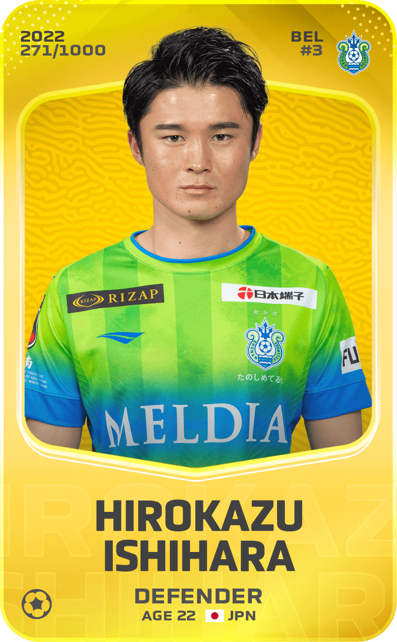 Hirokazu Ishihara 2022-23 • Limited 271/1000