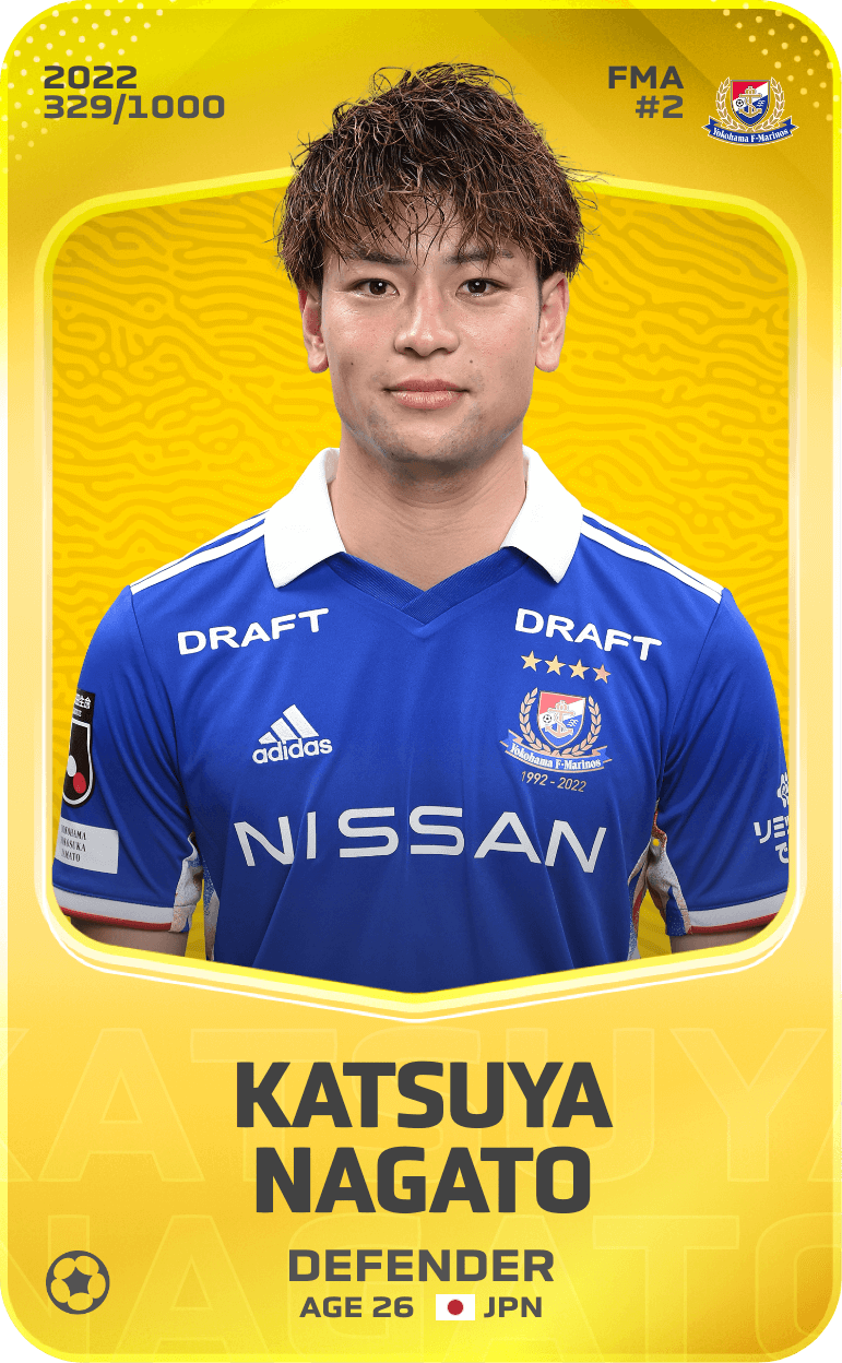Katsuya Nagato 2022-23 • Limited 329/1000
