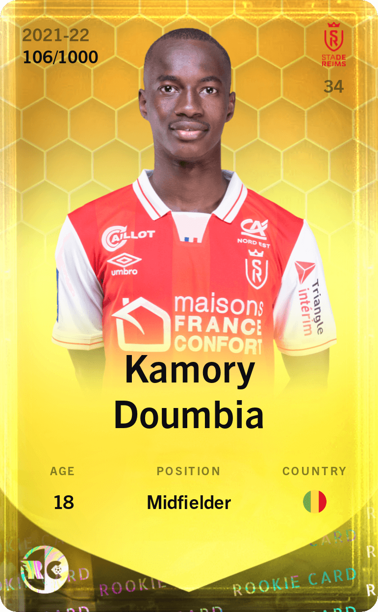 Kamory Doumbia 2021-22 • Limited 106/1000