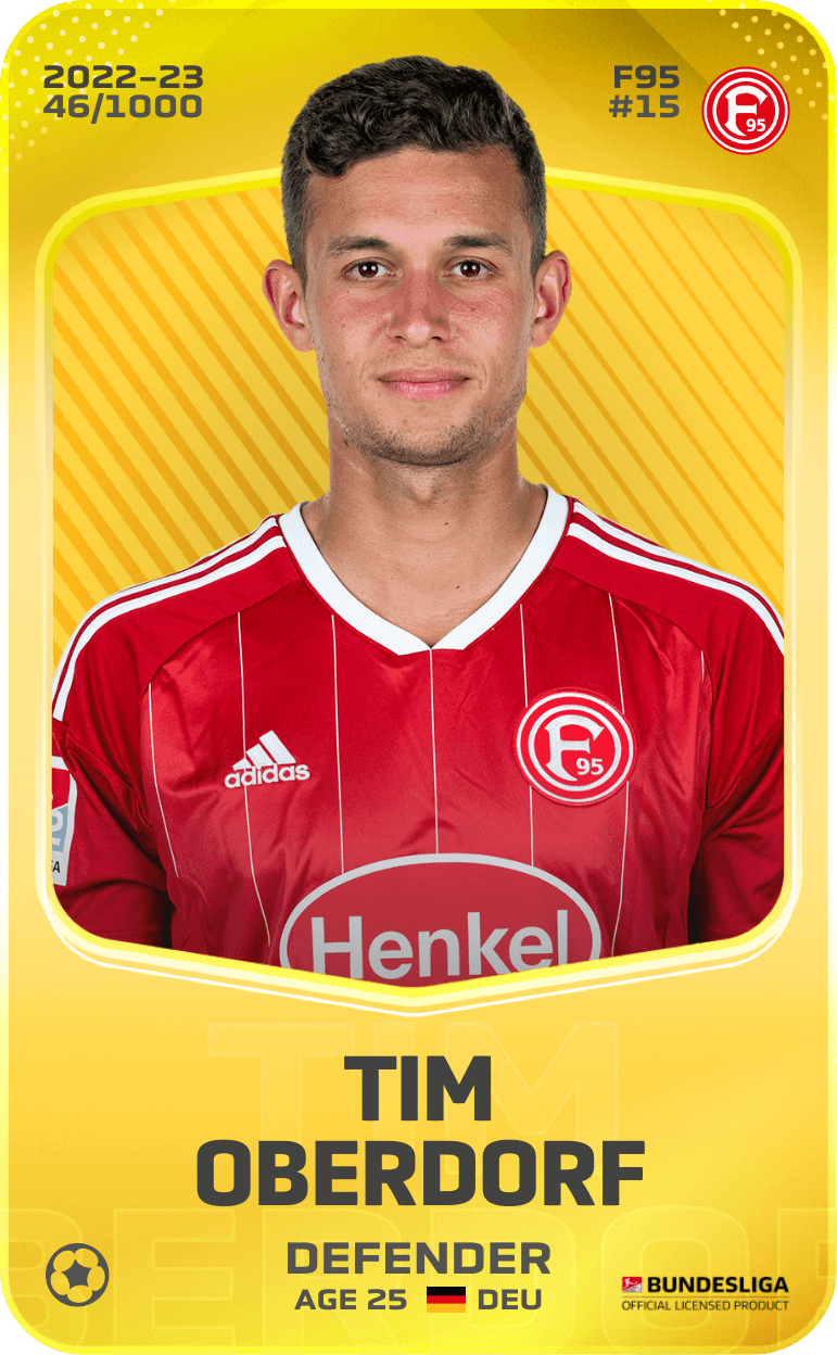 Tim Oberdorf 2022-23 • Limited 46/1000