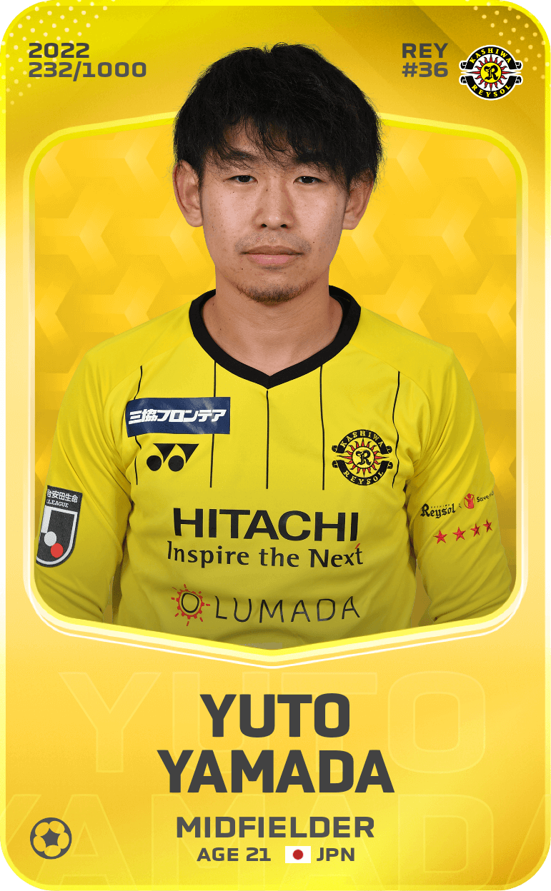 Yuto Yamada 2022-23 • Limited 232/1000