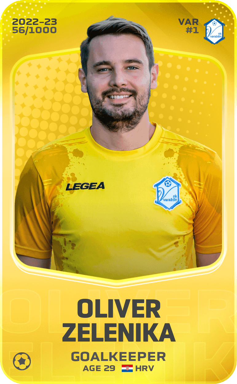 Oliver Zelenika 2022-23 • Limited 56/1000