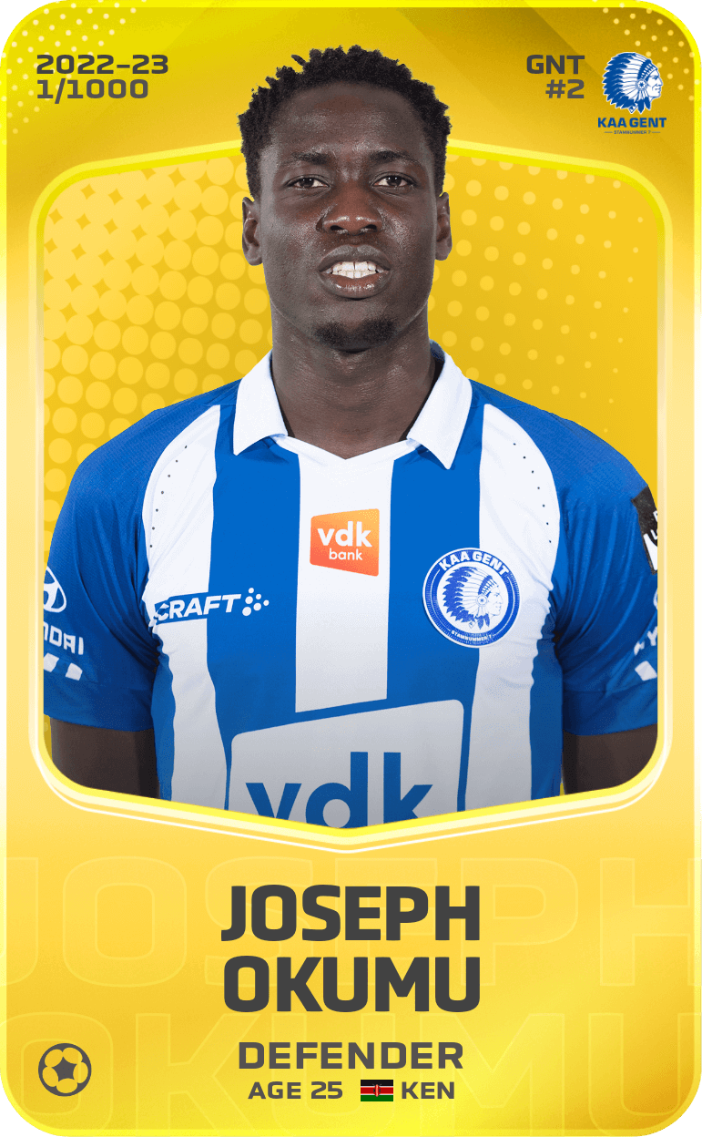 Joseph Okumu 2022-23 • Limited 1/1000