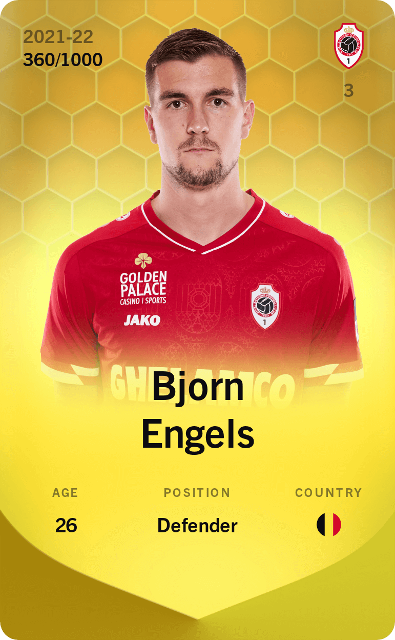 Bjorn Engels 2021-22 • Limited 360/1000