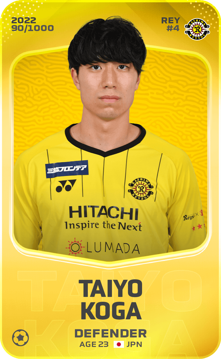 Taiyo Koga 2022-23 • Limited 90/1000