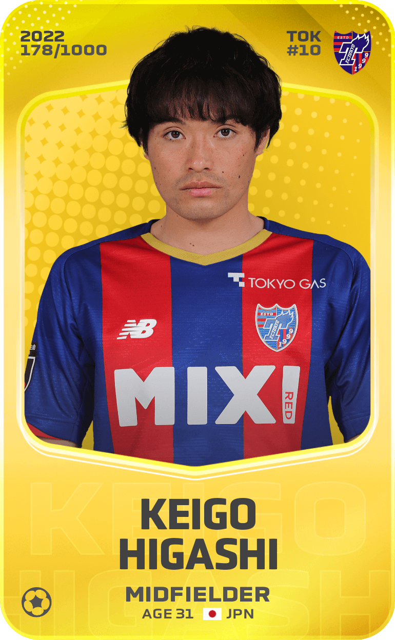 Keigo Higashi 2022-23 • Limited 178/1000