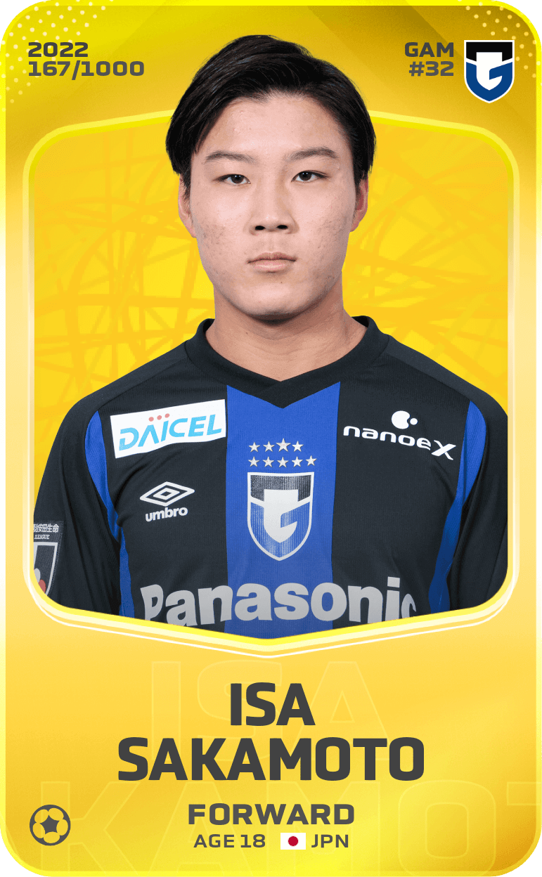 Isa Sakamoto 2022-23 • Limited 167/1000