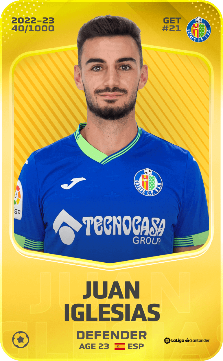Juan Iglesias 2022-23 • Limited 40/1000