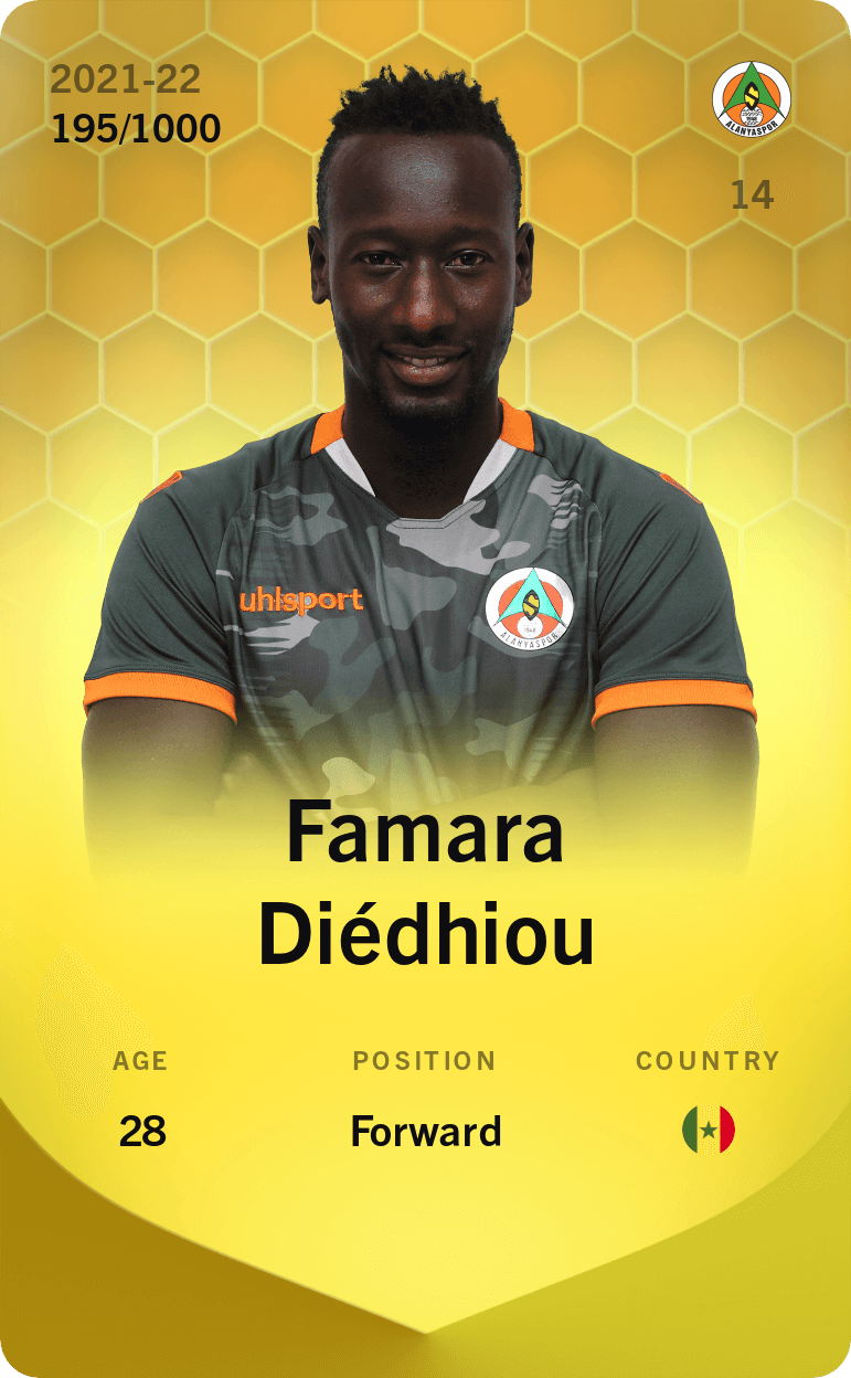 Famara Diédhiou 2021-22 • Limited 195/1000