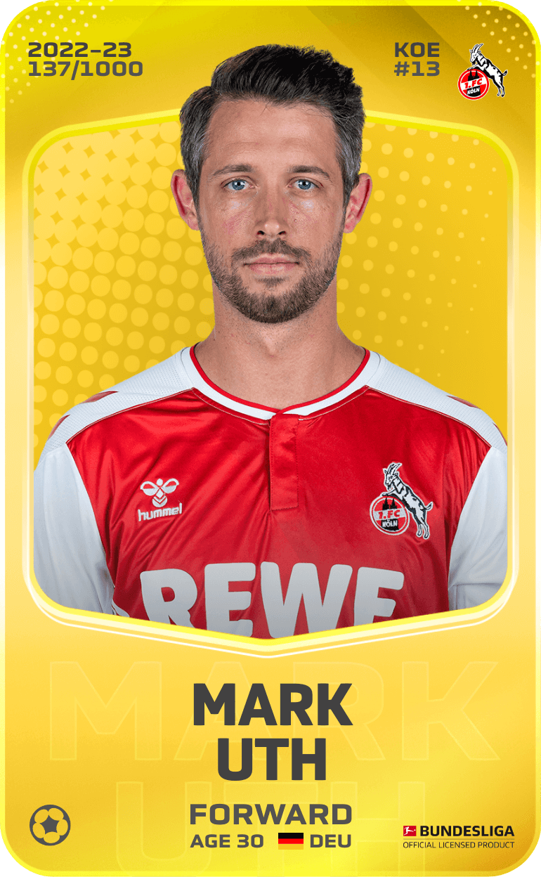 Mark Uth 2022-23 • Limited 137/1000