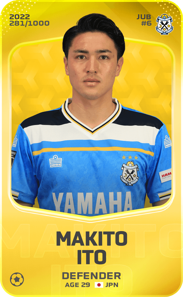 Makito Ito 2022-23 • Limited 281/1000