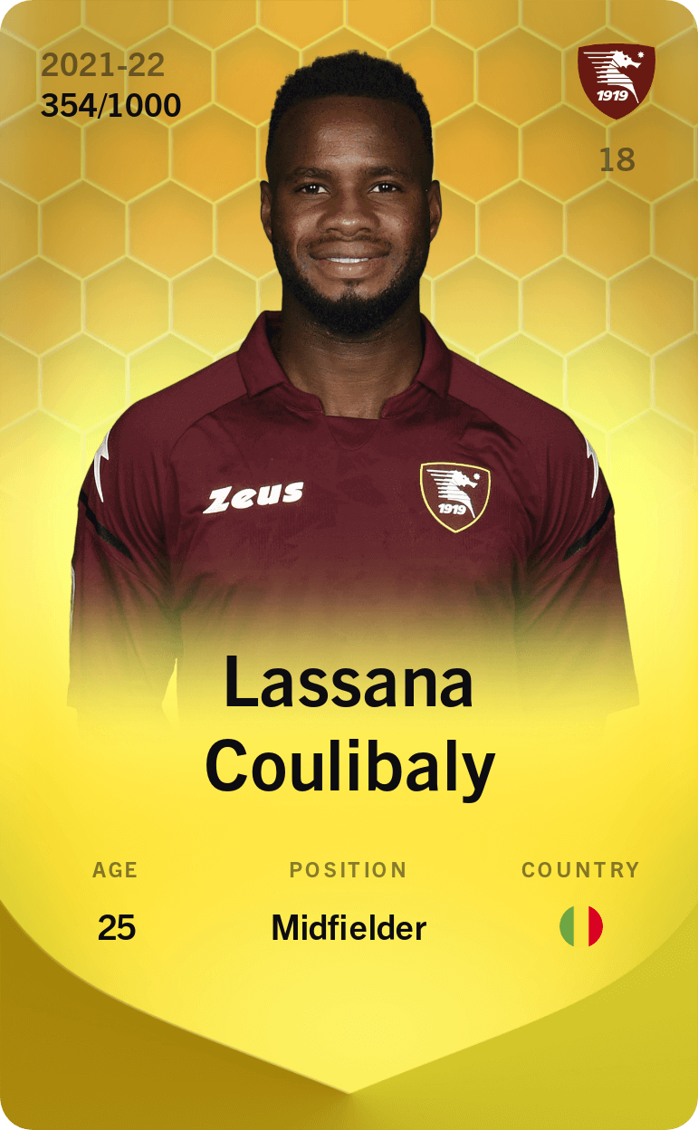 Lassana Coulibaly 2021-22 • Limited 354/1000