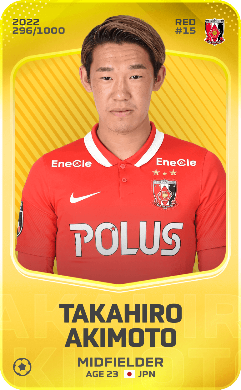 Takahiro Akimoto 2022-23 • Limited 296/1000