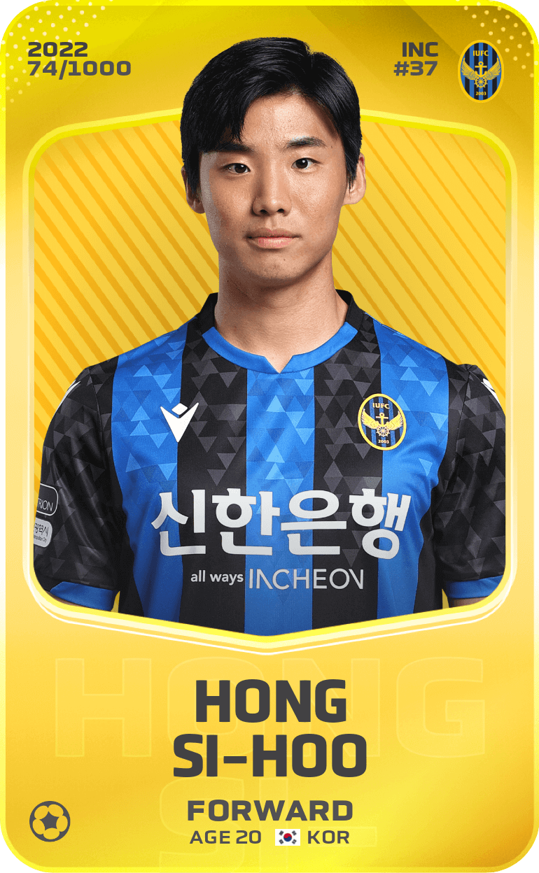 Hong Si-Hoo 2022-23 • Limited 74/1000
