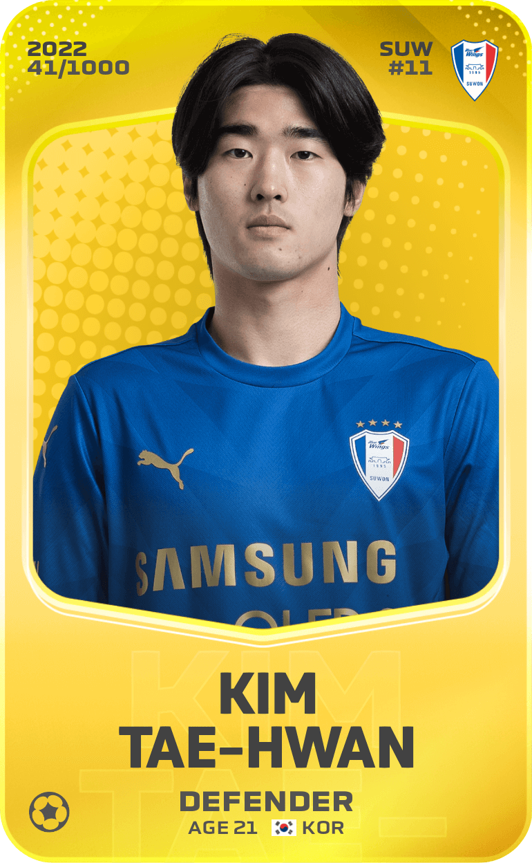 Kim Tae-Hwan 2022-23 • Limited 41/1000