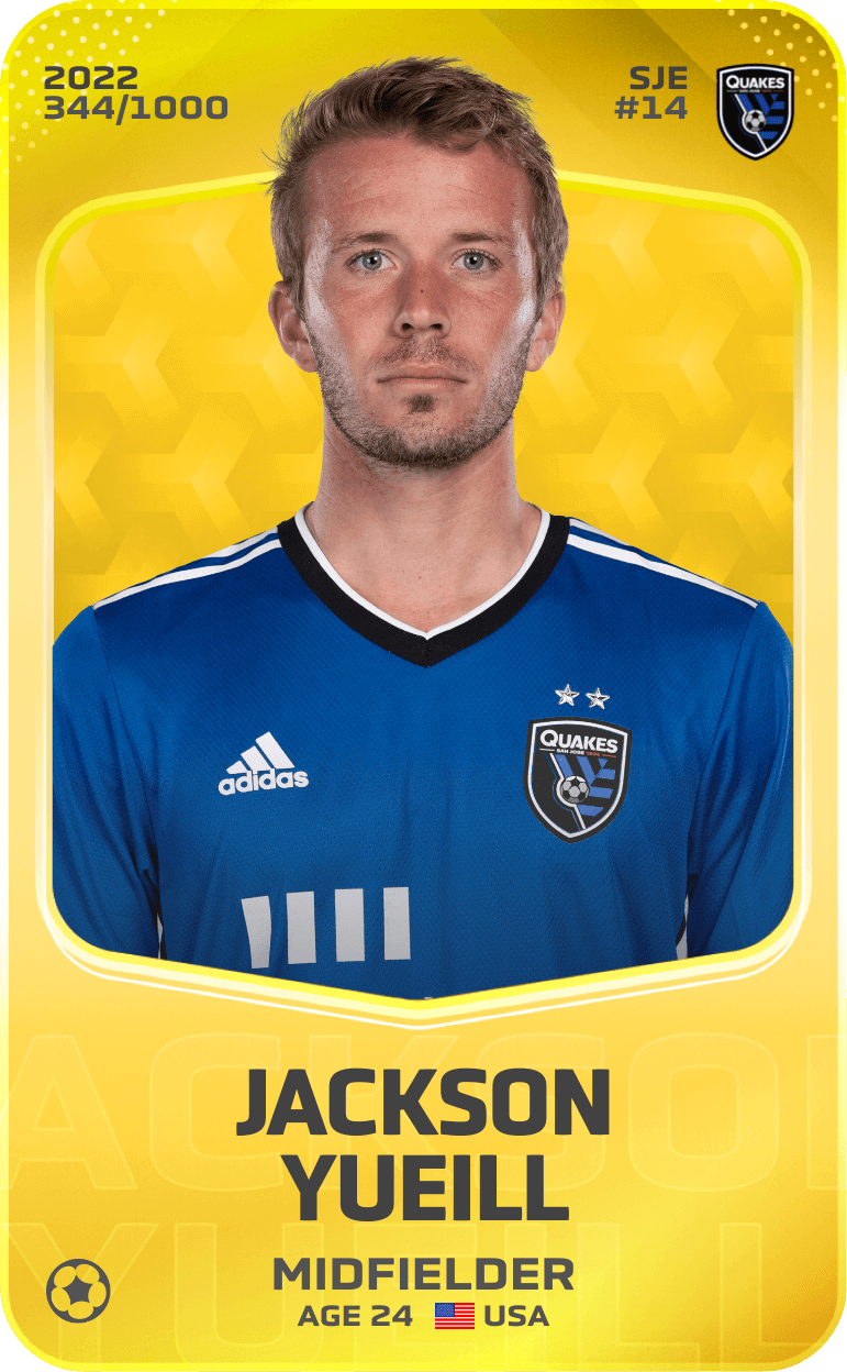 Jackson Yueill 2022-23 • Limited 344/1000