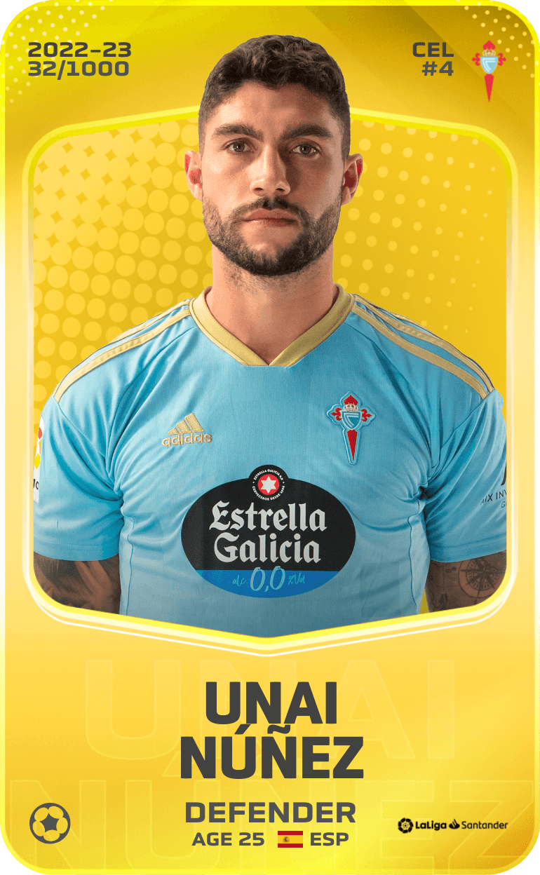 Unai Núñez 2022-23 • Limited 32/1000