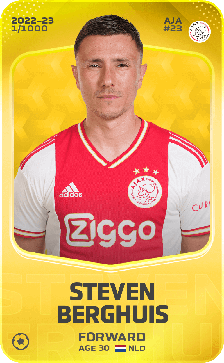 Steven Berghuis 2022-23 • Limited 1/1000