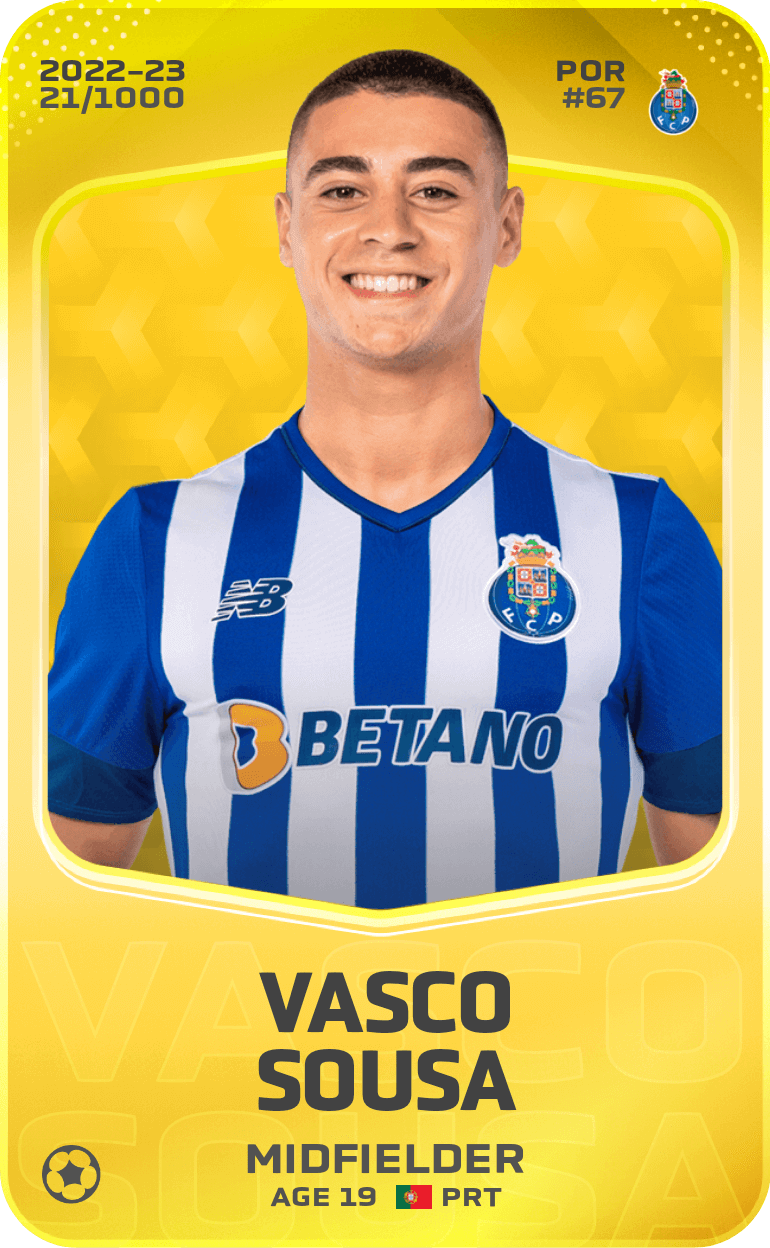 Vasco Sousa 2022-23 • Limited 21/1000