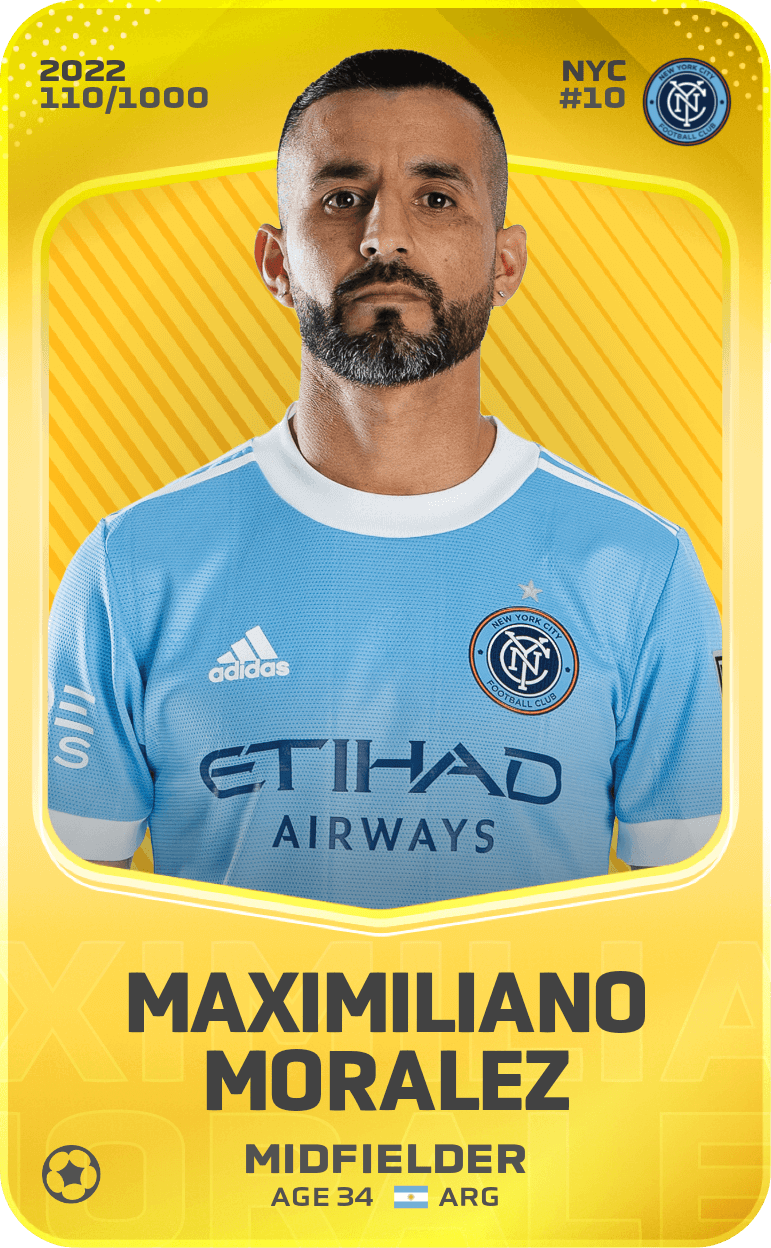 Maximiliano Moralez 2022-23 • Limited 110/1000