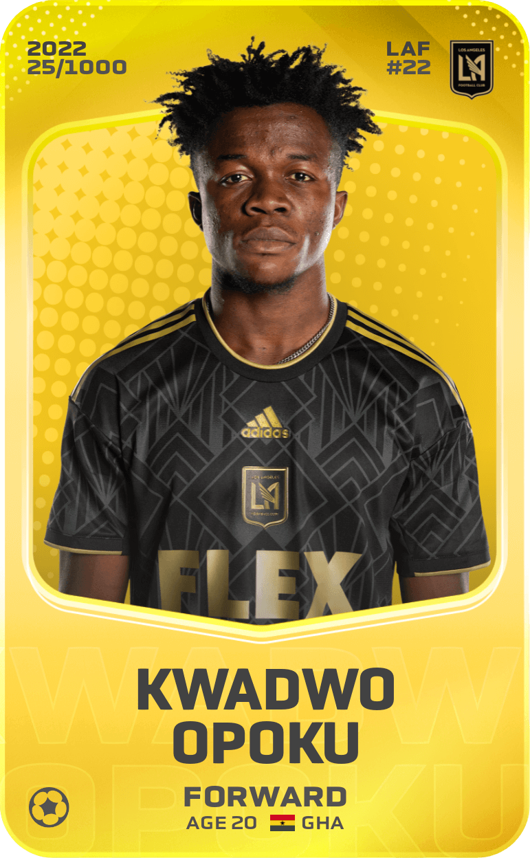 Kwadwo Opoku 2022-23 • Limited 25/1000
