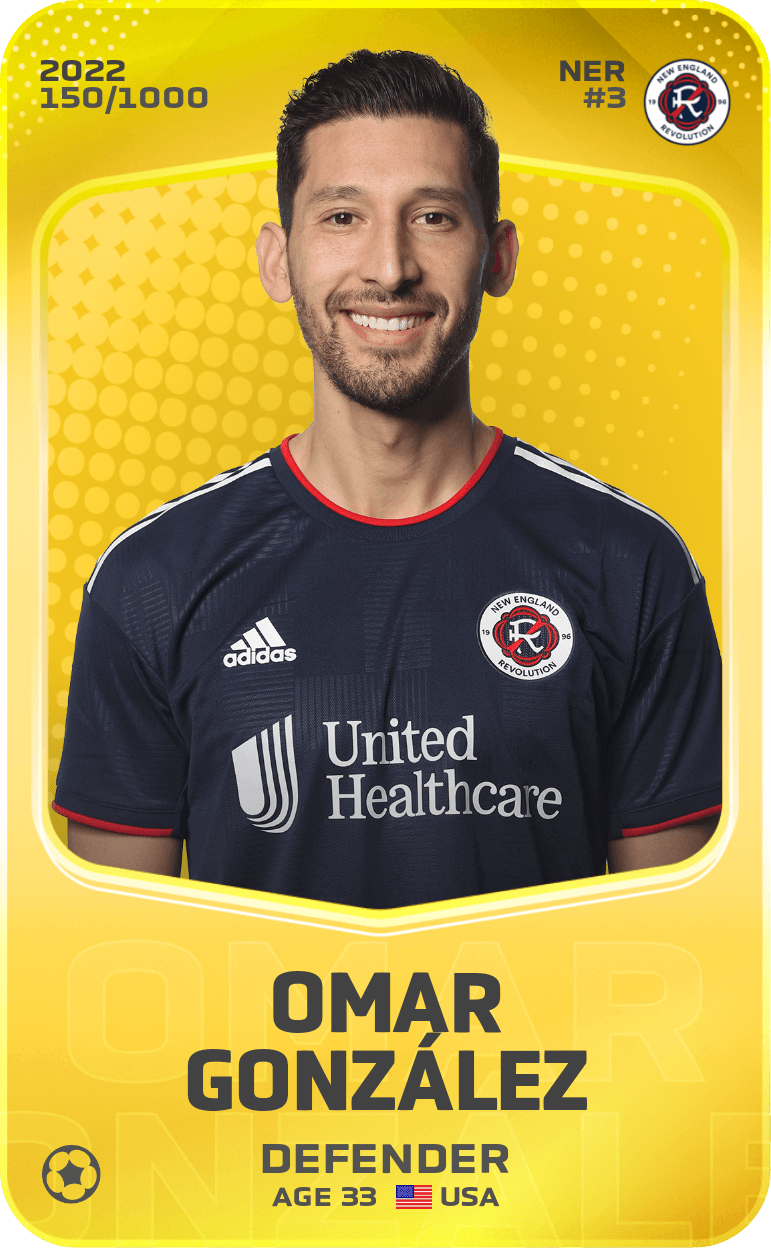 Omar González 2022-23 • Limited 150/1000
