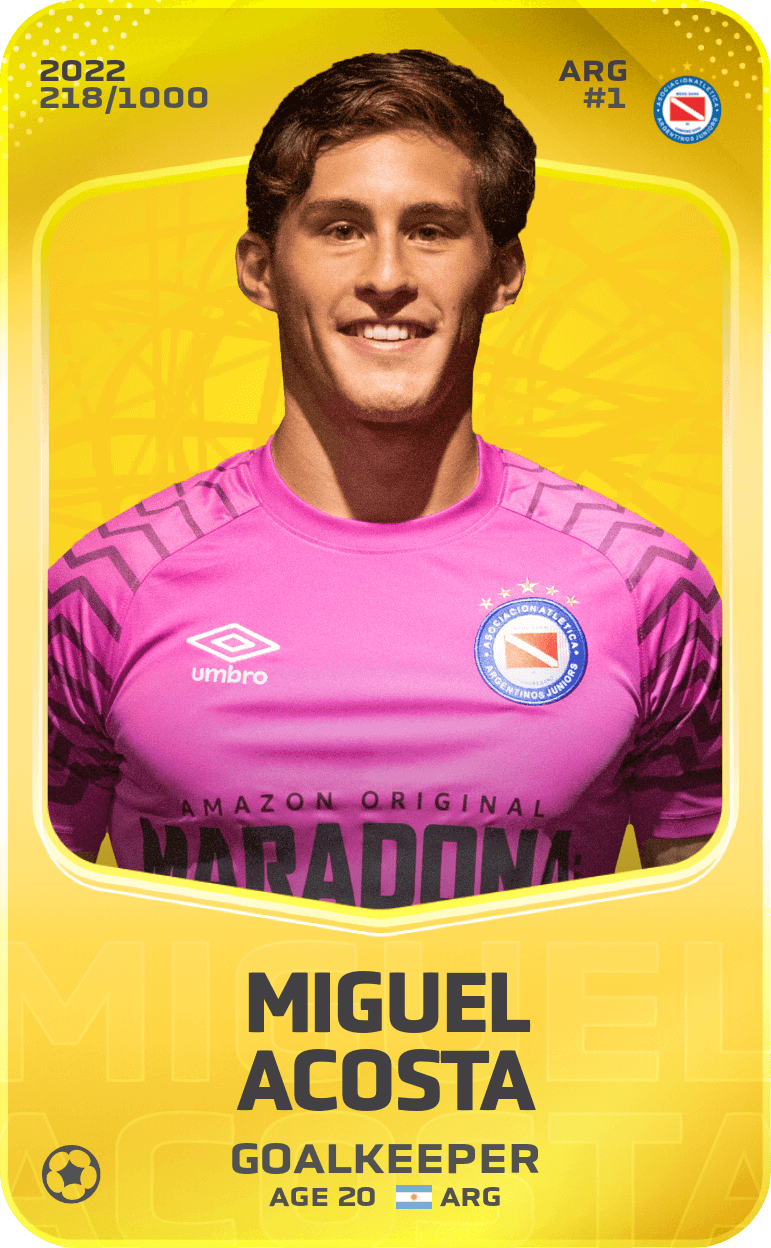 Miguel Acosta 2022-23 • Limited 218/1000