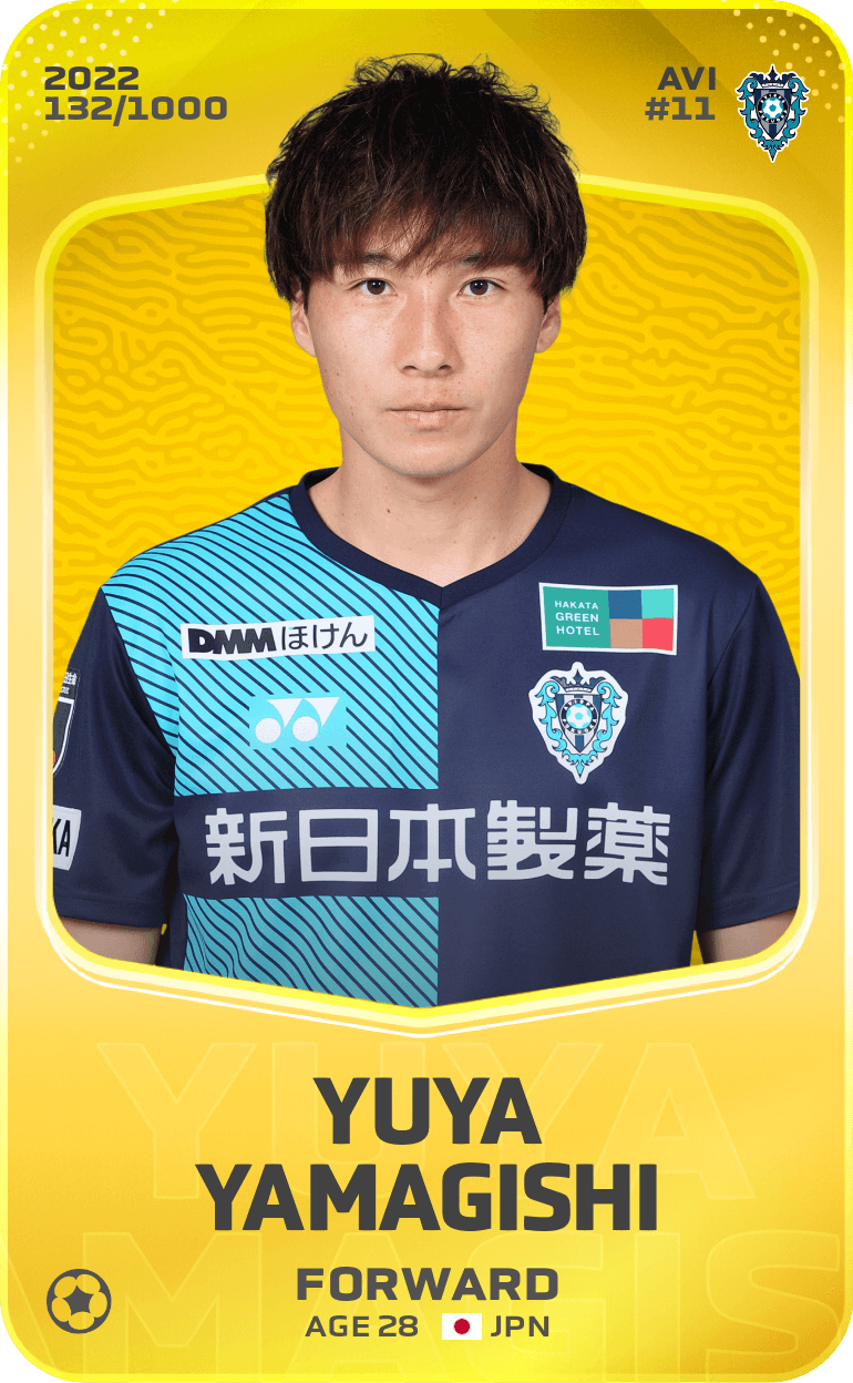 Yuya Yamagishi 2022-23 • Limited 132/1000