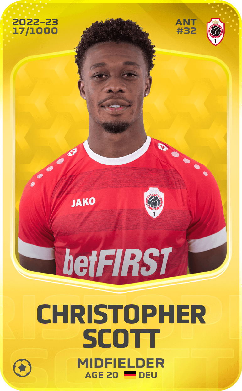 Christopher Scott 2022-23 • Limited 17/1000