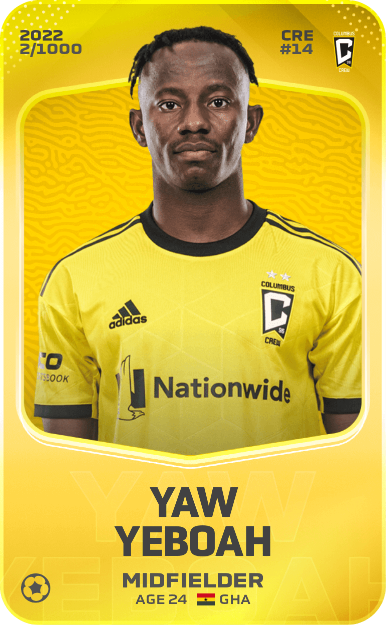 Yaw Yeboah 2022-23 • Limited 2/1000