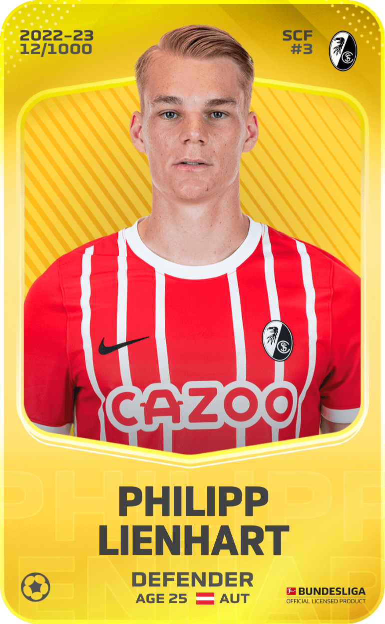 Philipp Lienhart 2022-23 • Limited 12/1000