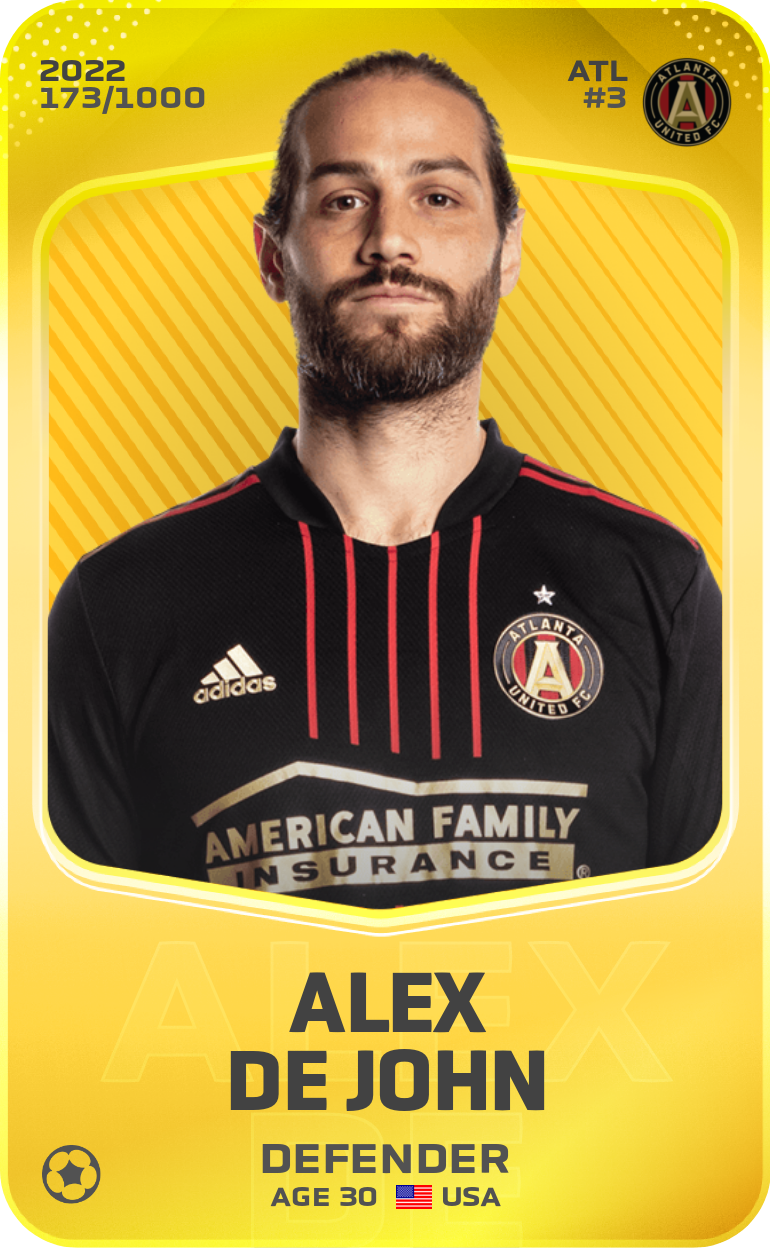 Sorare - Sorare Official - Alex De John 2022-23 • Limited 173/1000 - NFT # 54547177390967467124060872572349181947355021345462229020063989770026139847732